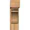 Ekena Millwork Olympic Block Rough Sawn Bracket w/ Offset Brace, Western Red Cedar, 8"W x 26"D x 26"H BKT0806X26X26OLY05RWR - alternate 3
